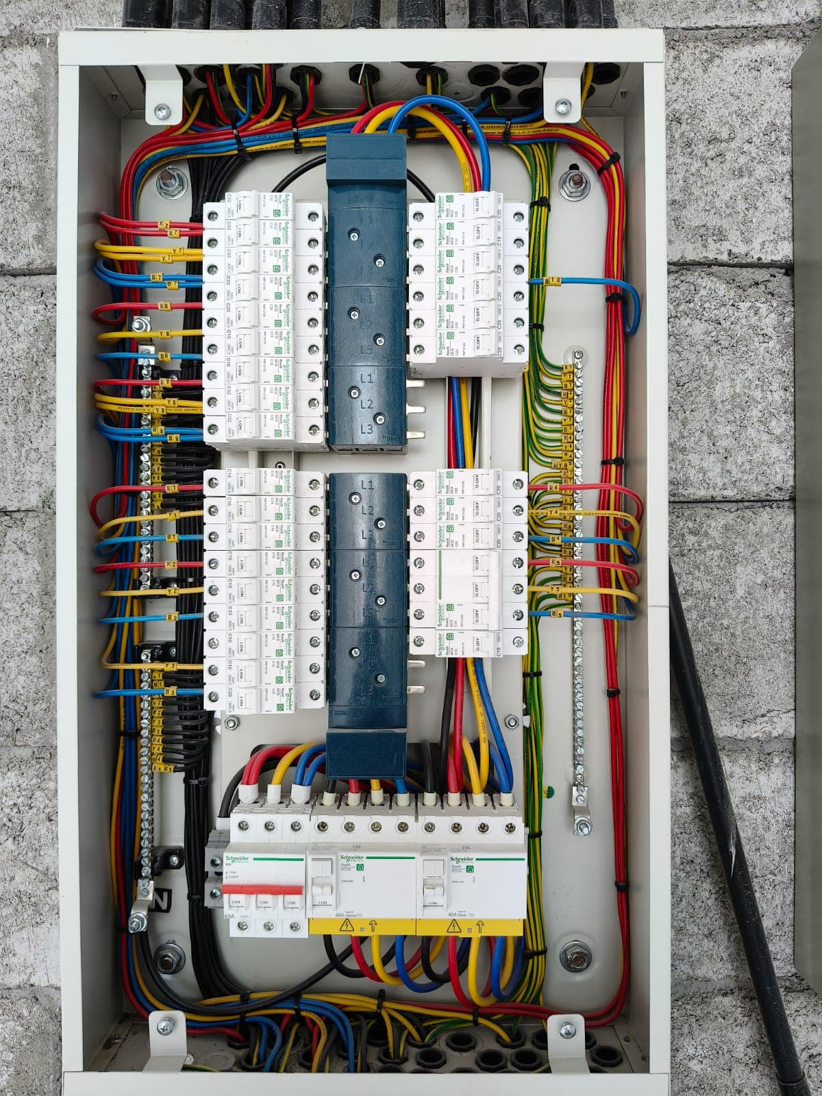 Electrical Distribution Panel MEP project