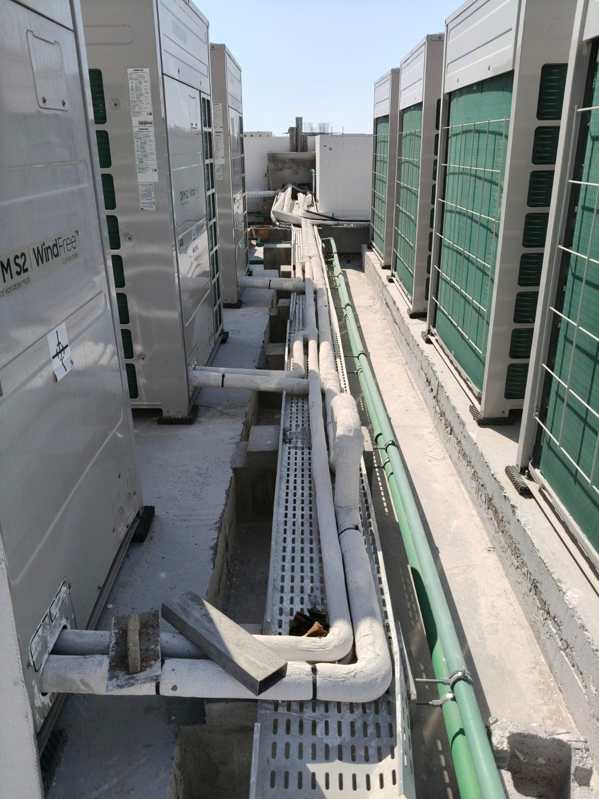 VRF System Installation MEP project